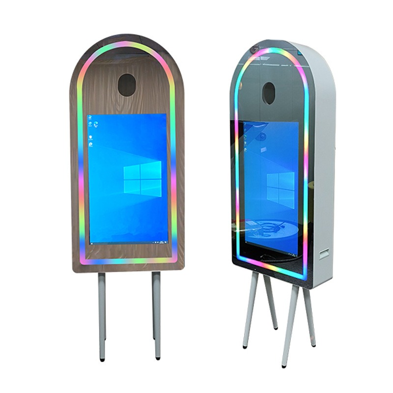 Photo Booth Machine - Special mirror photo booth mirror advertising