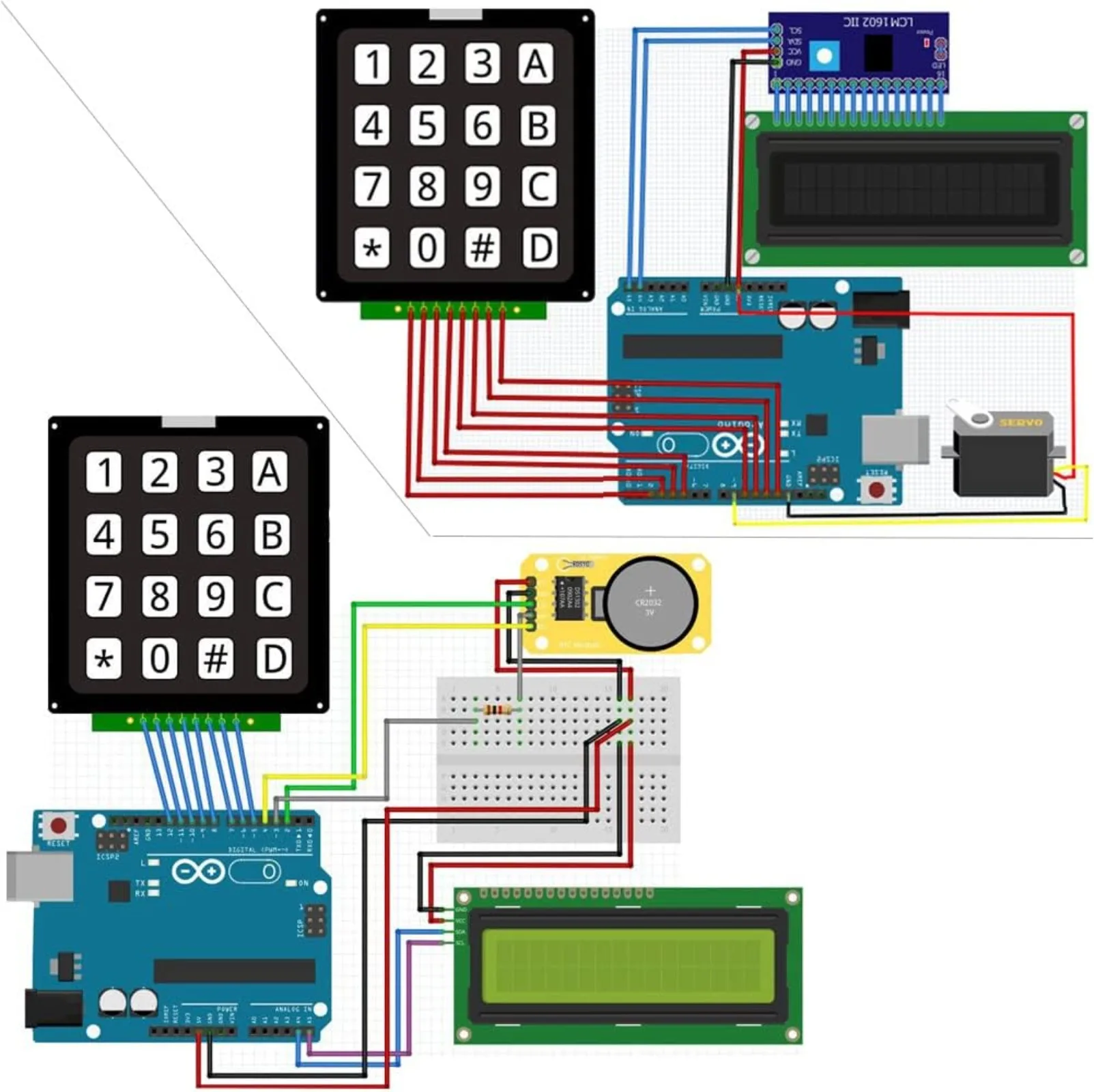 4x4 Matrix Membrane Keypad 16  - Arduino Vending Machine Project avis et prix