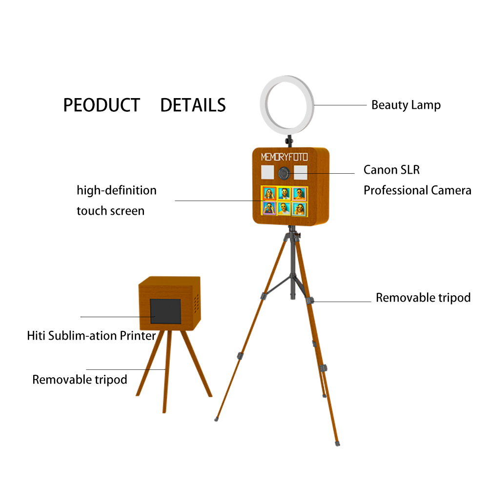 CustomizeRetro Photobooth Real - Photo Booth Machine avis et prix