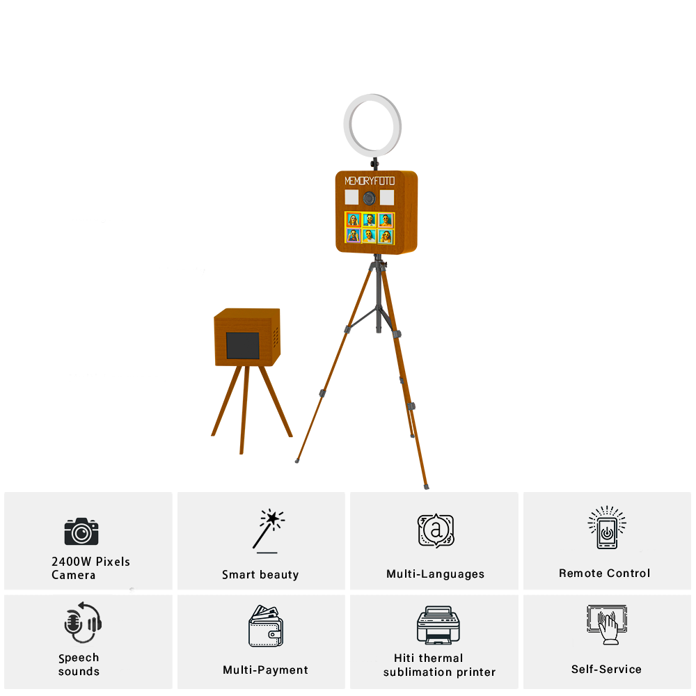 CustomizeRetro Photobooth Real - Photo Booth Machine avis et prix