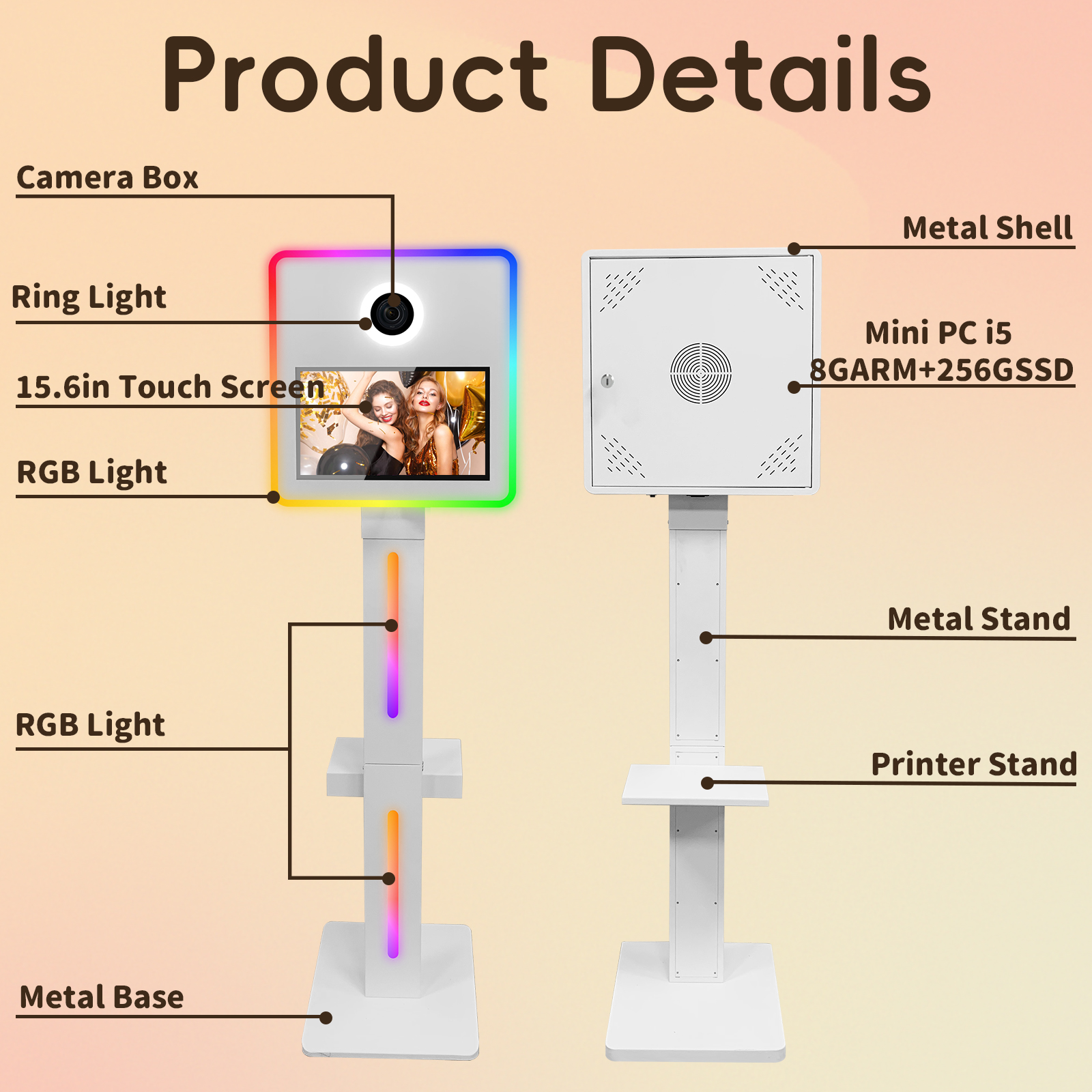 DSLR Photo Booth Machine with  - Photo Booth Machine avis et prix