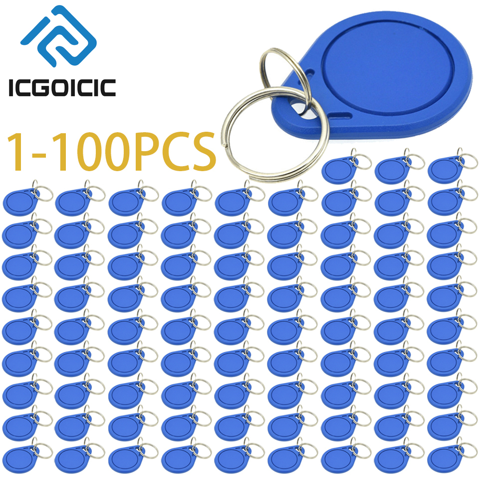 1-100pcs 13.56MHz RFID IC Key  - Arduino Vending Machine Project avis et prix