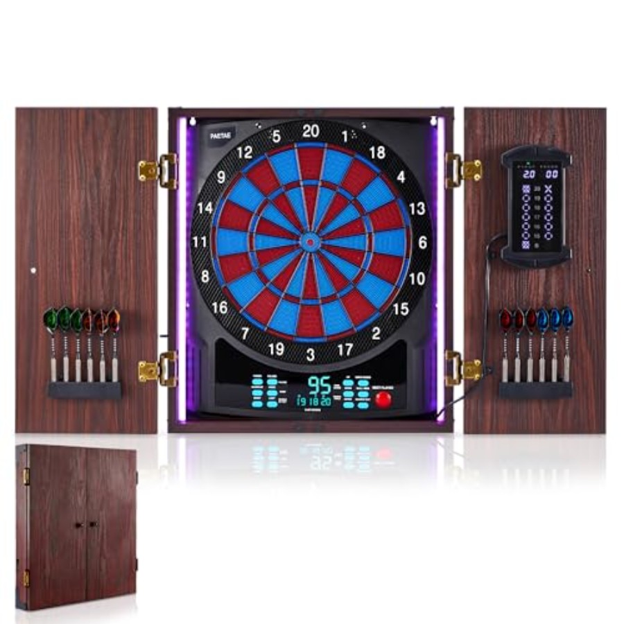 Electronic Dart Board with Cab - Electronic Dartboard Cabinet avis et prix