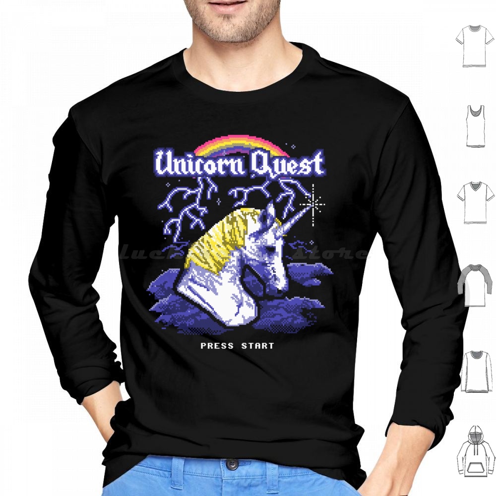 Unicorn Quest Hoodie Cotton Lo - Arcade Quest avis et prix