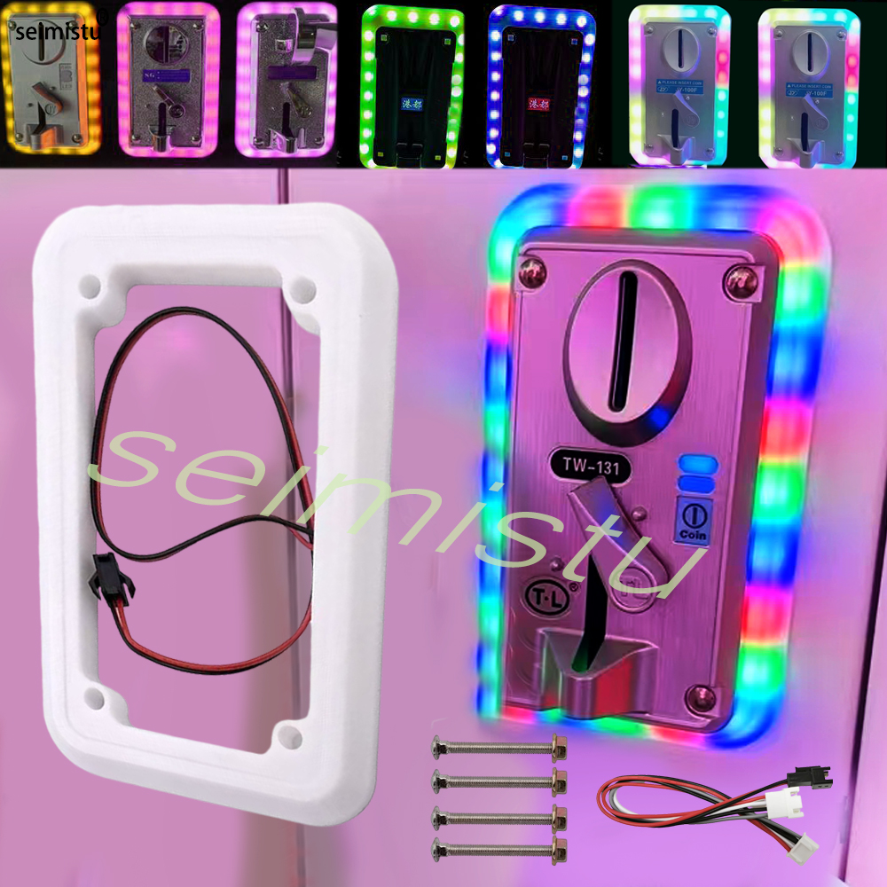 Coin acceptor LED Colorful LED - Vending Arcade Games avis et prix