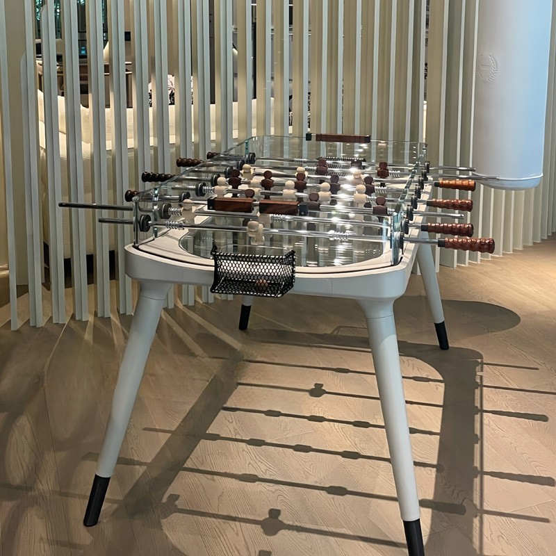 Light Luxury Glass Foosball Ta - Foosball Table Commercial avis et prix