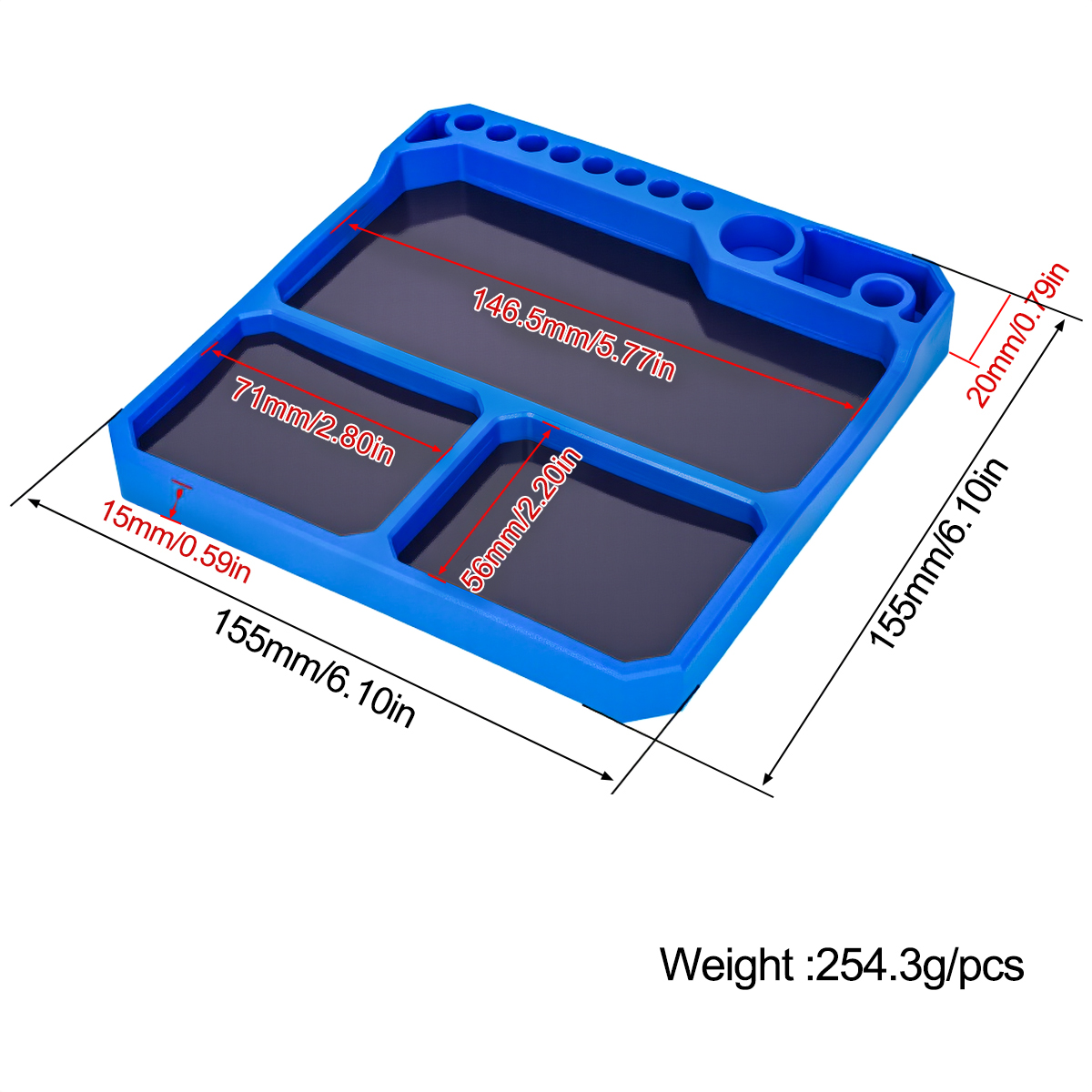 Silicone Magnetic Screw Storag - Racing Arcade Cabinet avis et prix