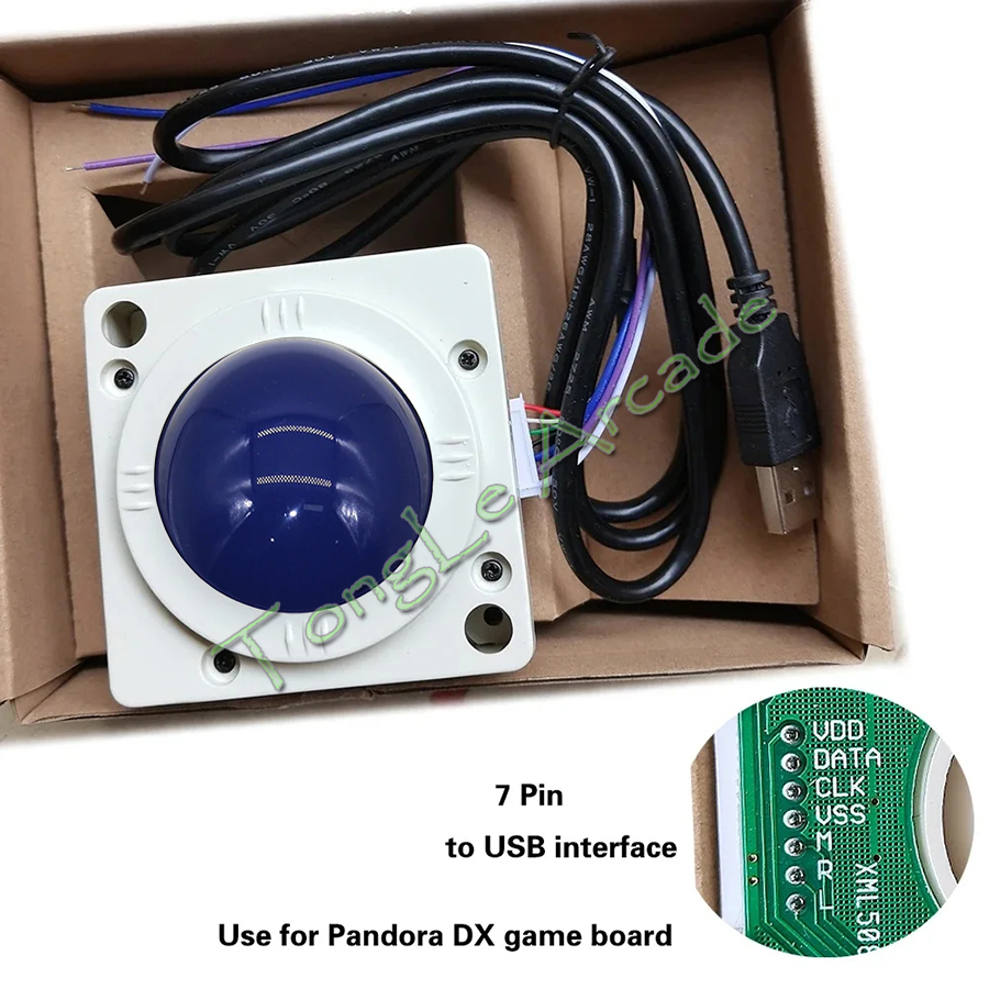 USB or 6 Pin Connector Trackba - Trackball Controller Arcade avis et prix
