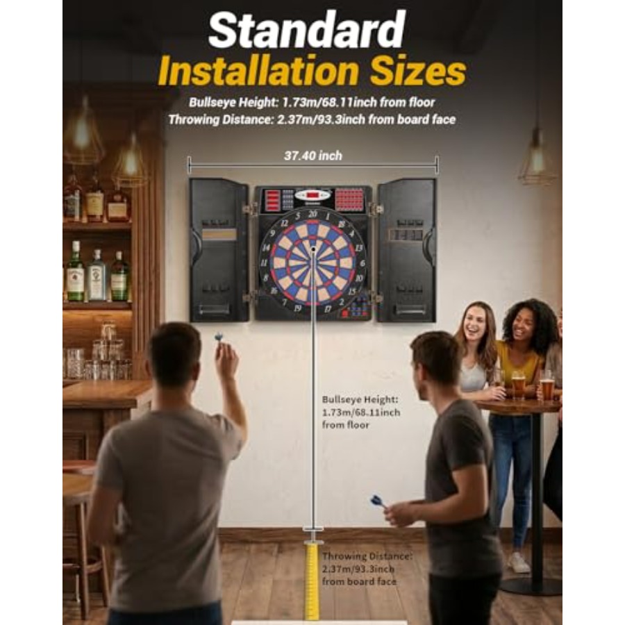 Electronic Dart Board Set, Sof - Electronic Dartboard Cabinet avis et prix