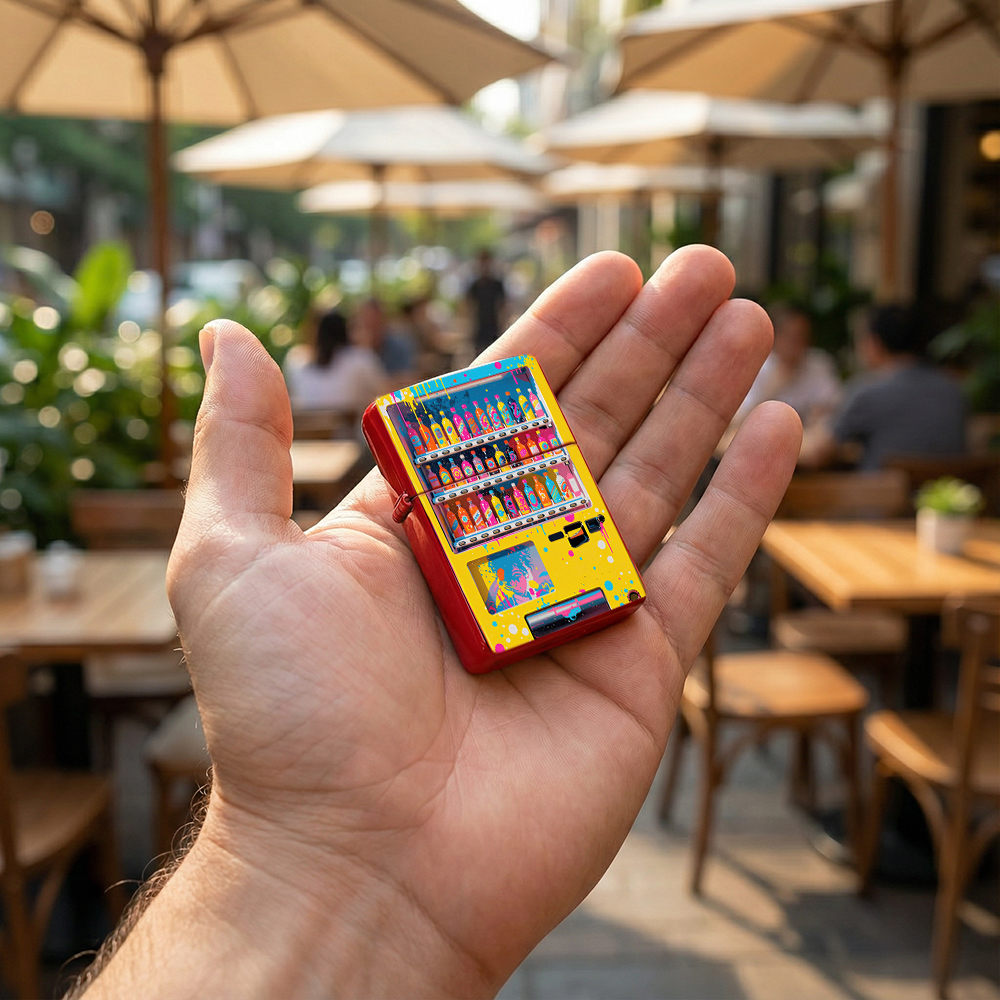 Pop Art Vending Machine Flip T - Arcade Style Vending Machine avis et prix