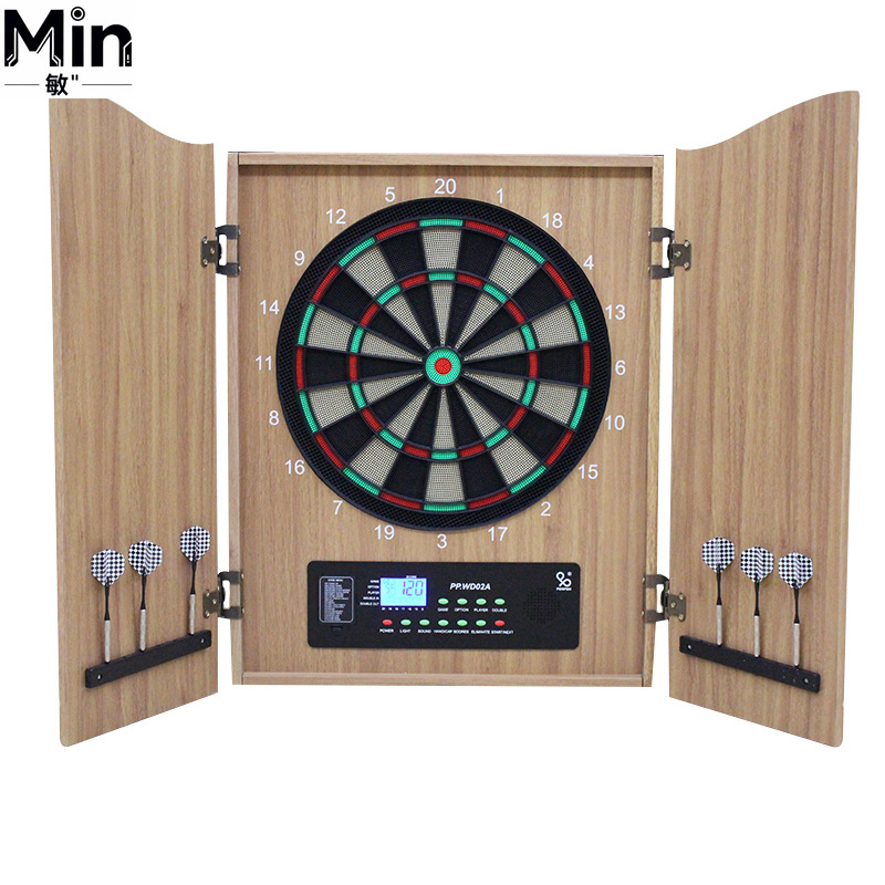 Luxury Wooden Electronic Dart  - Electronic Dartboard Cabinet avis et prix