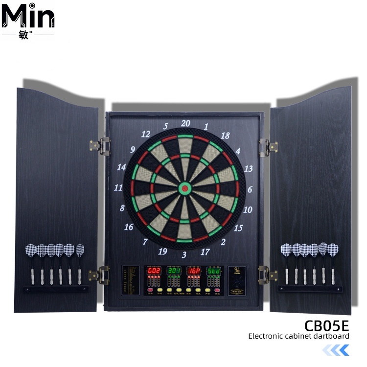Luxury Wooden Electronic Dart  - Electronic Dartboard Cabinet avis et prix
