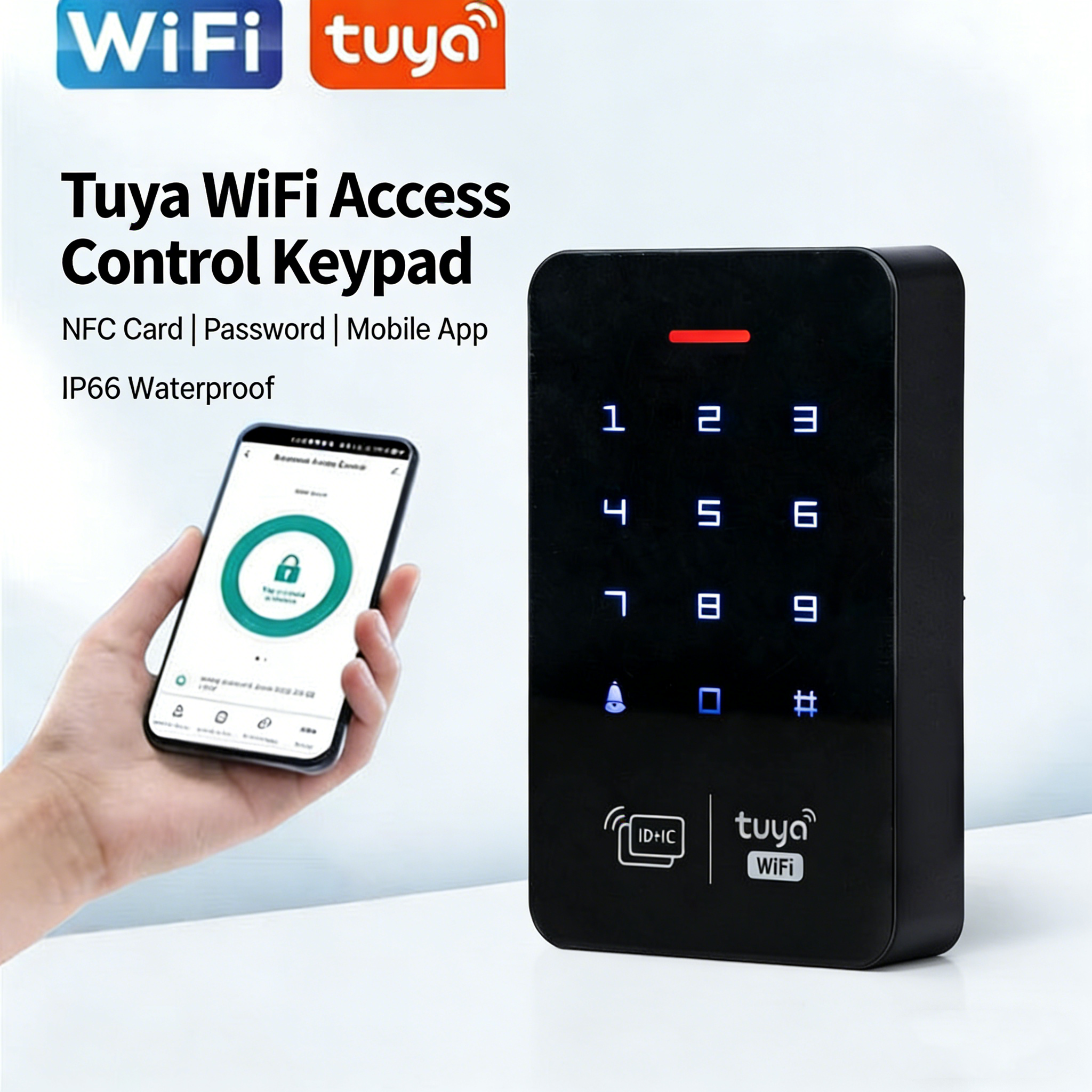 Tuya Wifi Door Access Control  - Nfc Card Reader Vending avis et prix