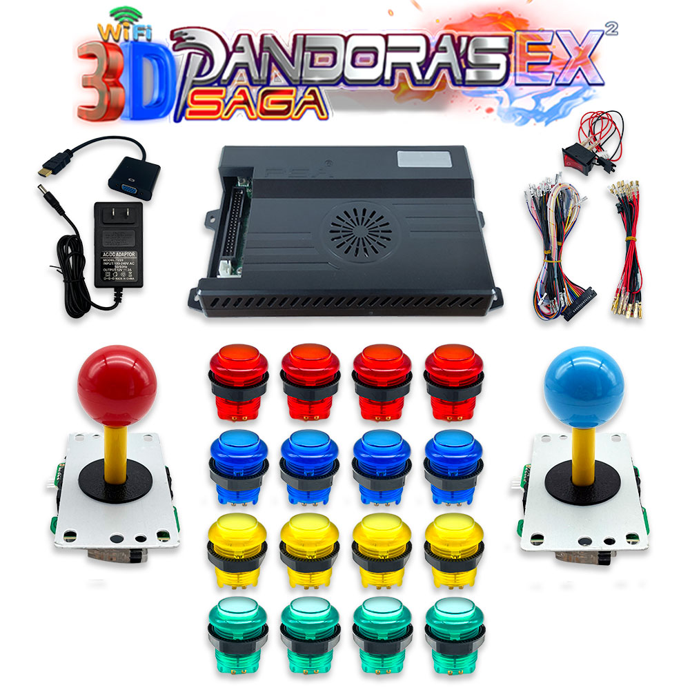 3D WiFi 10888 in 1 Pandora Sag - Trackball Controller Arcade avis et prix