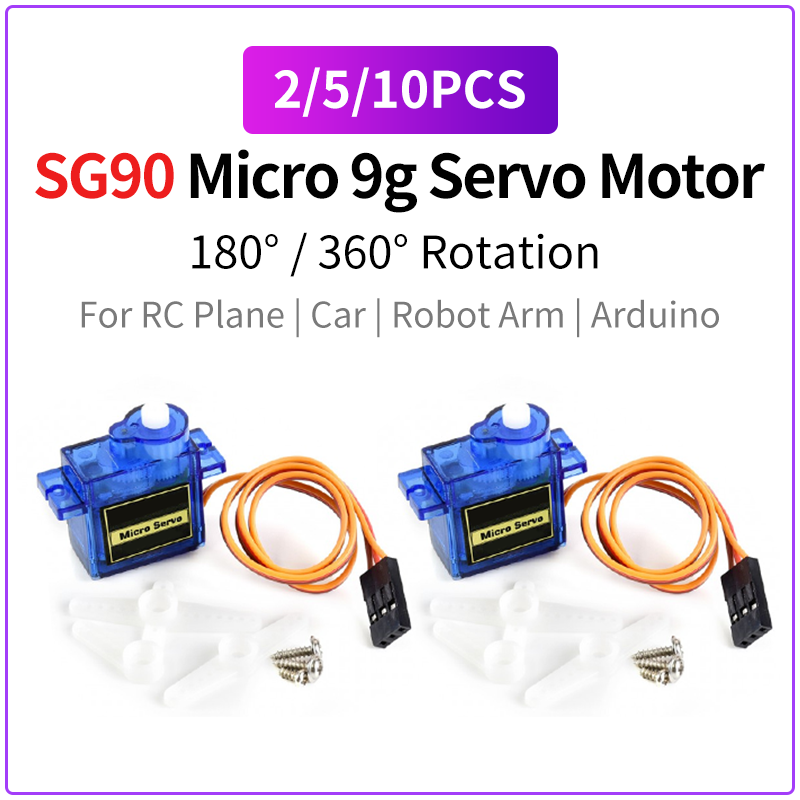 2PCS/5PCS/10PCS SG90 MG90S 9G  - Arduino Vending Machine Project avis et prix