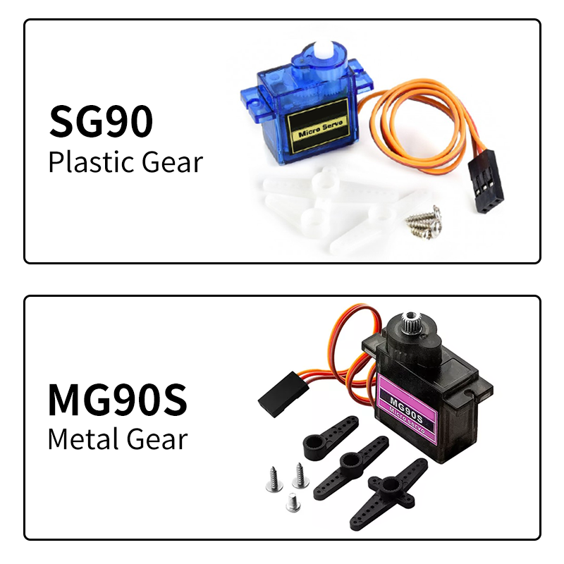 2PCS/5PCS/10PCS SG90 MG90S 9G  - Arduino Vending Machine Project avis et prix