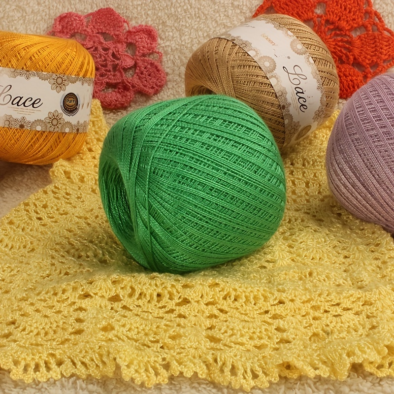 4 Skeins of No. 8 Pearl Lace Y - Skee Ball Arcade avis et prix