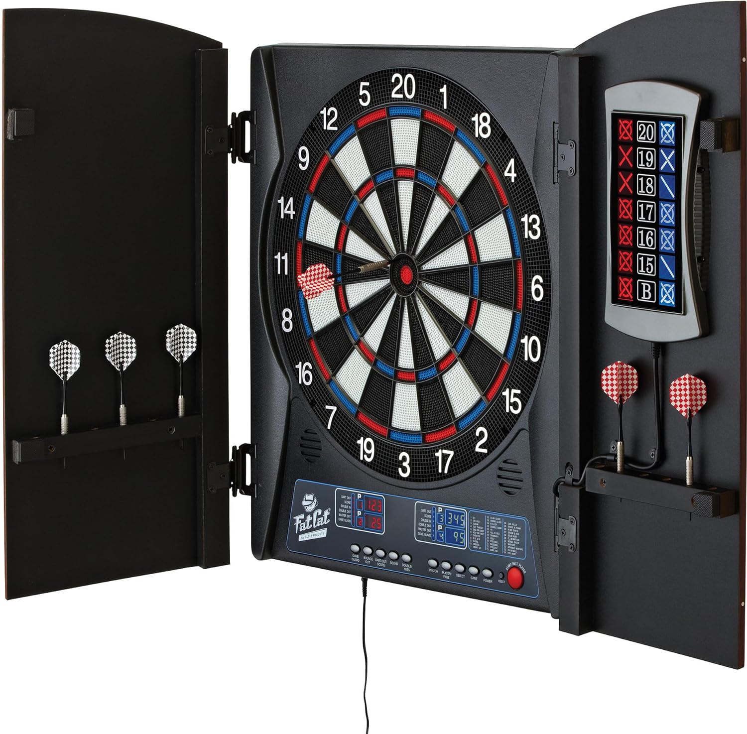 Electronic Dartboard, Built In - Electronic Dartboard Cabinet avis et prix