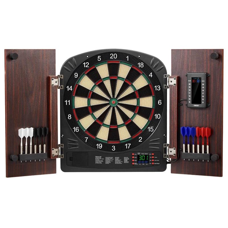 Dartboard and cabinet set Home - Electronic Dartboard Cabinet avis et prix