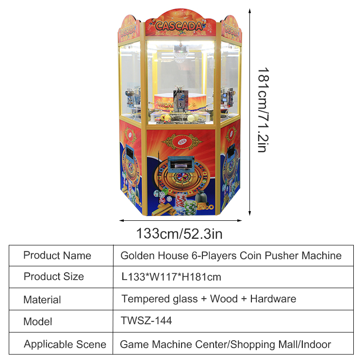 6 Players Arcade Game Machines - Arcade Style Vending Machine avis et prix
