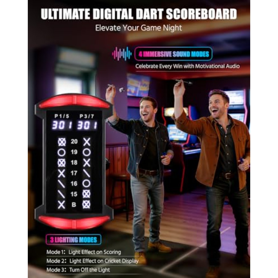 Electronic Dart Board, Electri - Electronic Dartboard Cabinet avis et prix