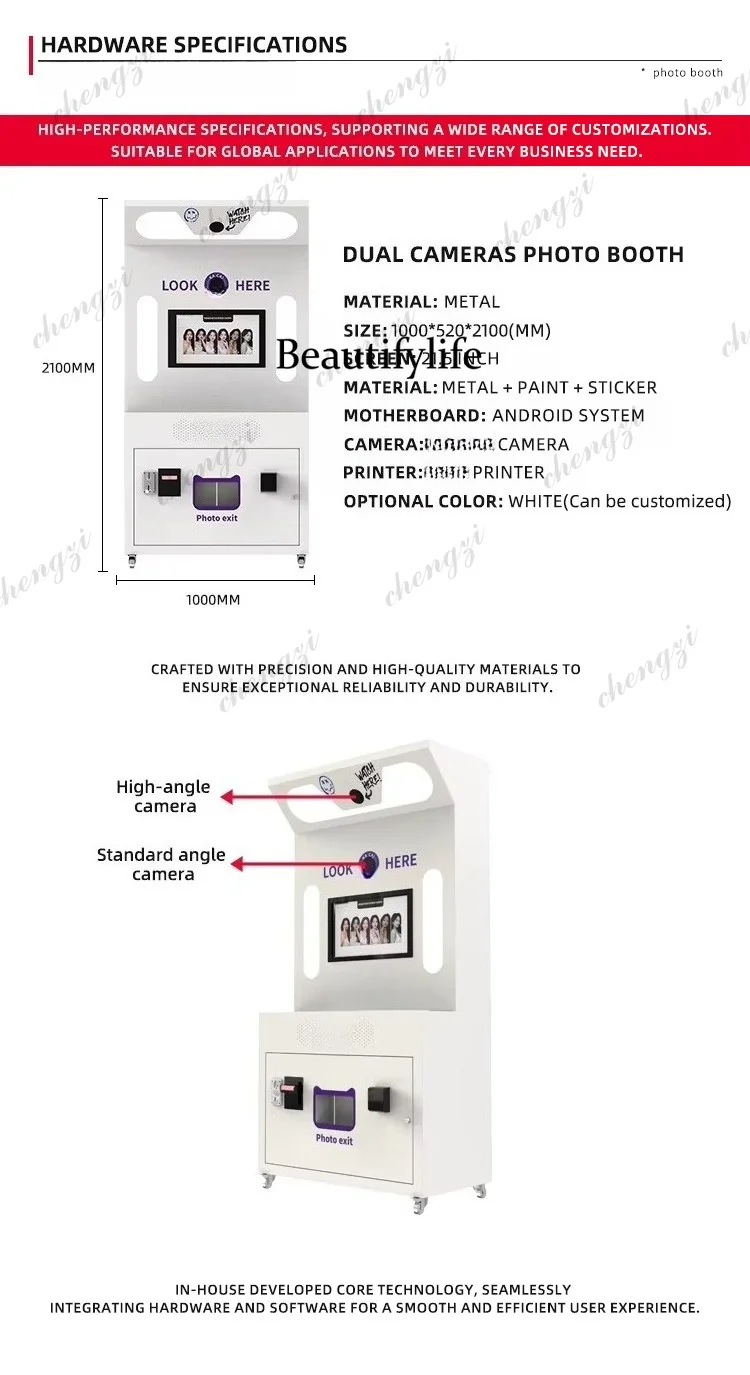 HR  Professional Photo Booth M - Photo Booth Machine avis et prix