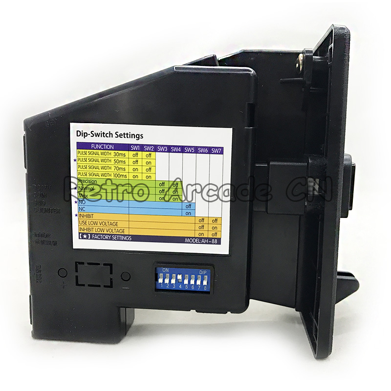 CL LED Logo Multi Coin Accepto - Vending Arcade Games avis et prix