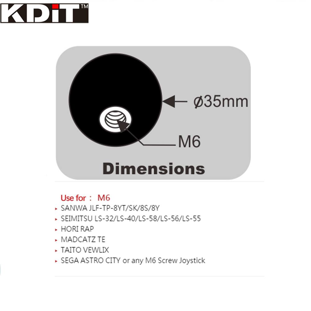 KDIT Round Ball for Arcade, Sa - Trackball Controller Arcade avis et prix