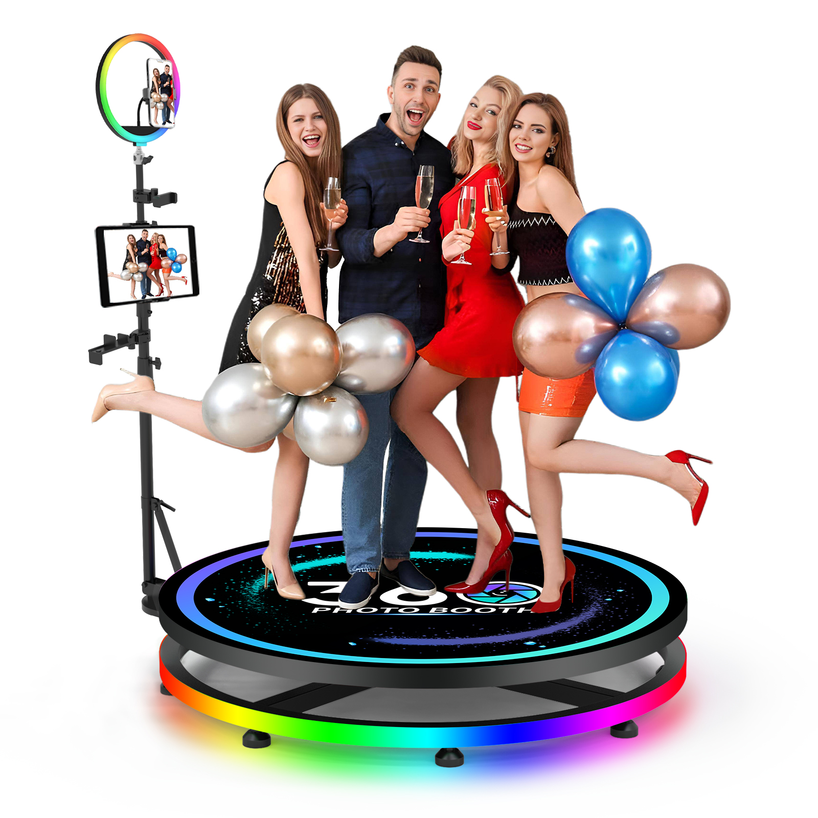 360 Photo Booth with Flight Ca - Photo Booth Machine avis et prix