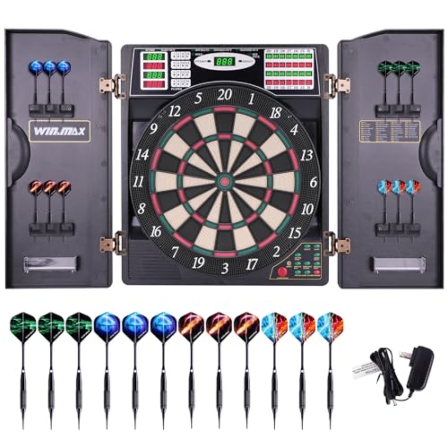 Electronic Dart Board with Cab - Electronic Dartboard Cabinet avis et prix