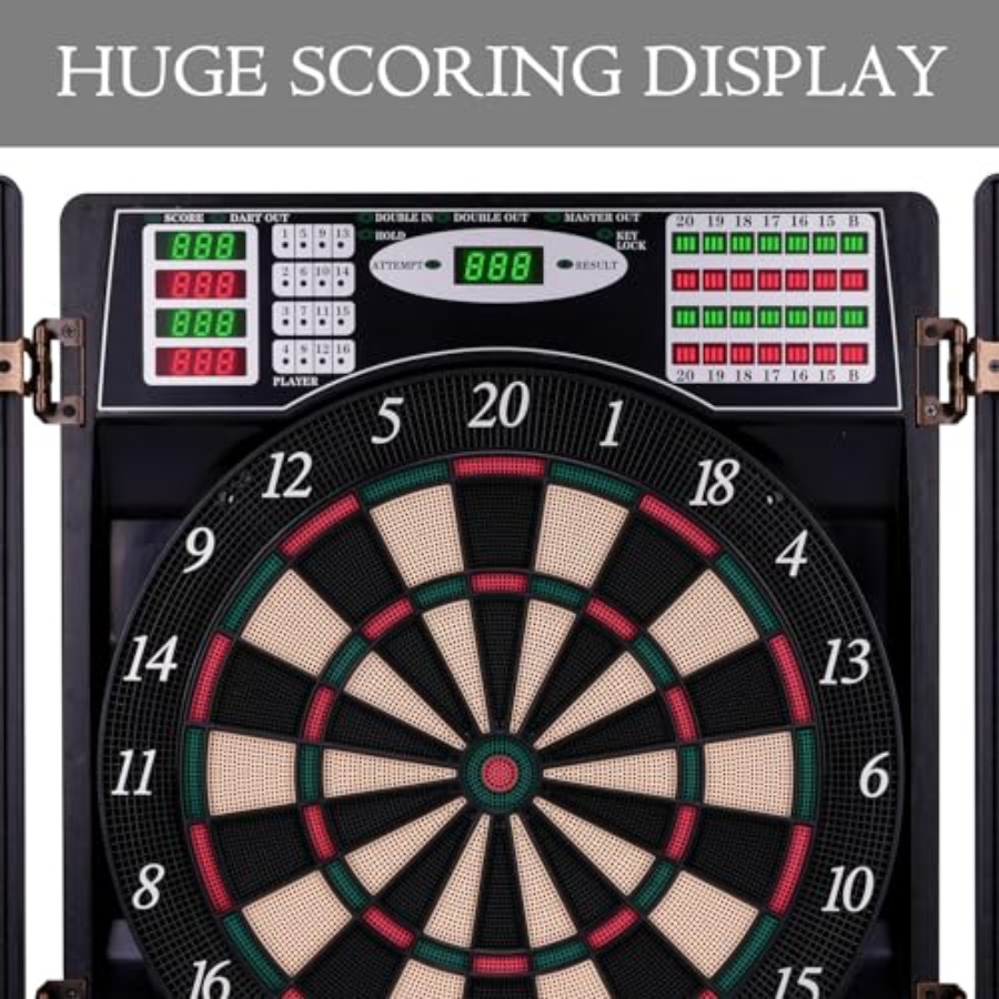Electronic Dart Board with Cab - Electronic Dartboard Cabinet avis et prix