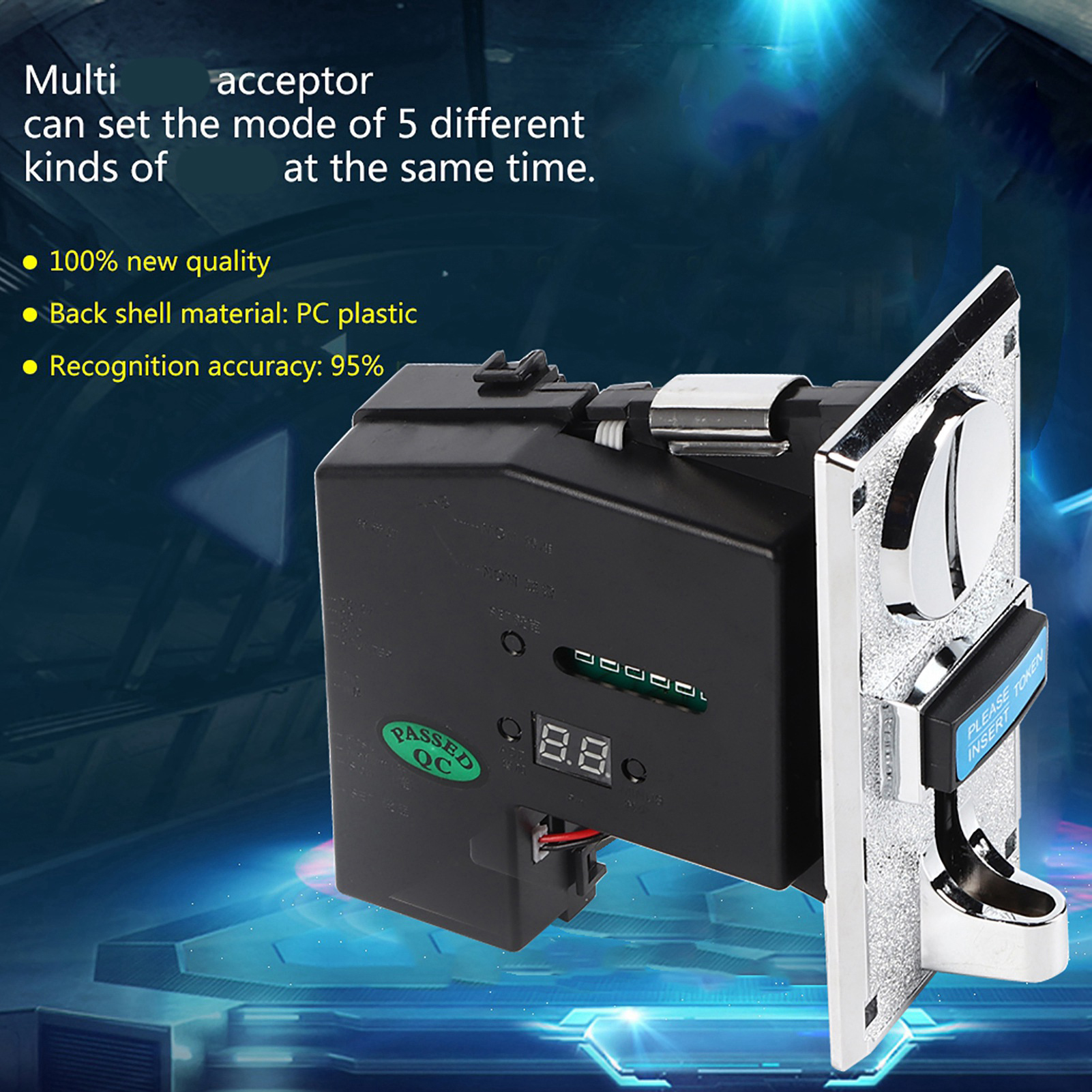 Multi Coin Acceptor Selector S - Arcade Card Vending Machine avis et prix