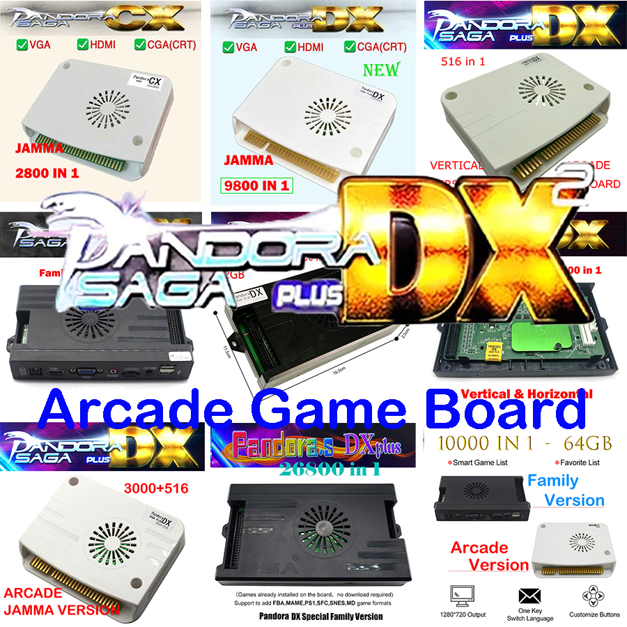 Pandora Saga Box CX DX 2800/50 - Trackball Controller Arcade avis et prix